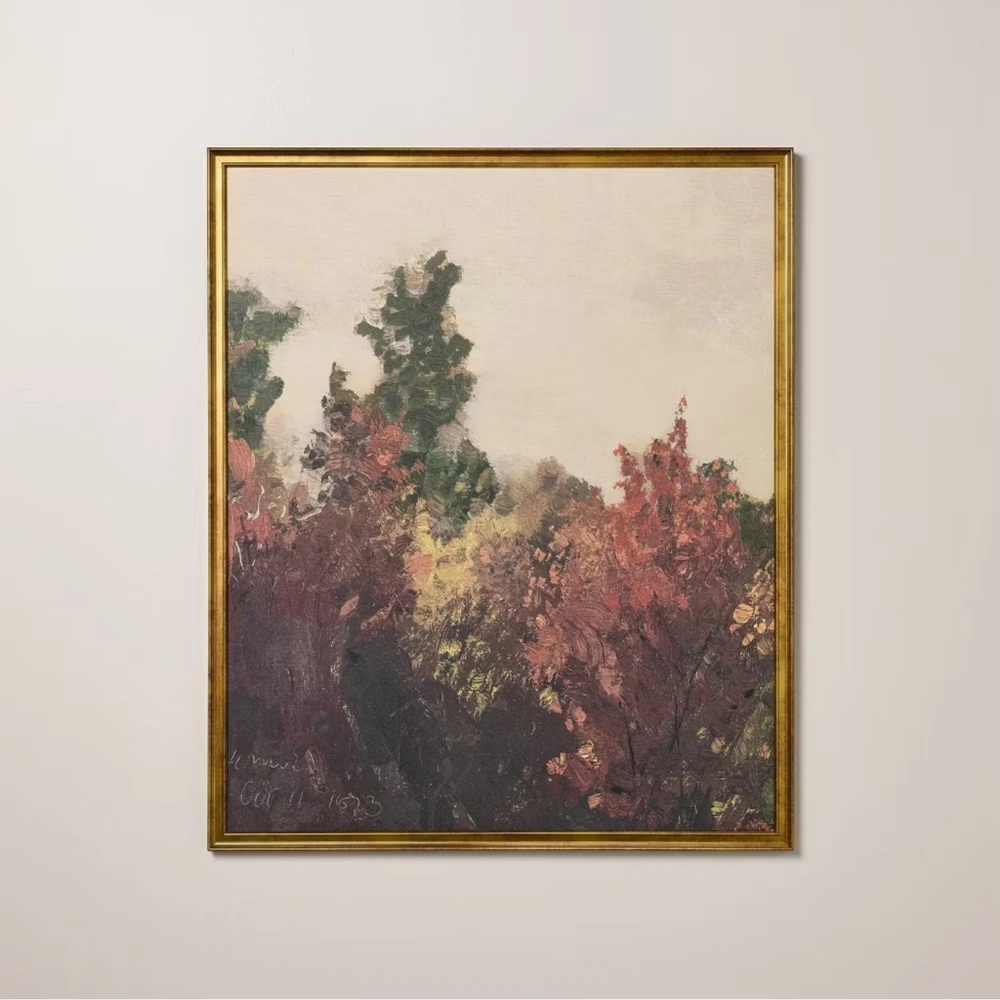 Huge, 36"×30" Vertical Fall Tree Framed Wall
Art - Hearth & Hand - Picture 2 of 5